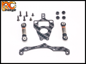 PN RACING MR3300G Kit amortisseurs lateraux arrieres Tri Damper System TDS pour POD V5 98 102mm mini z