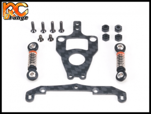 PN RACING MR3311G Kit amortisseurs lateraux arrieres Tri Damper System TDS pour POD V4 94mm 98mm mini z