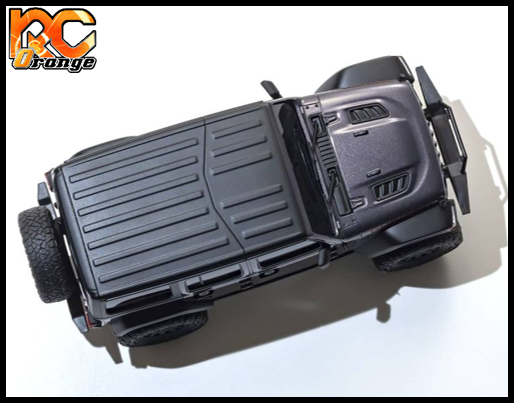KYOSHO CRAWLER 32521GM Chassis MX 01 4x4 Jeep Wrangler Rubicon avec Radio KT 531P Granite metal mini z 5