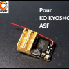 RC ORANGE XRX XR RXKF2 RECEPTEUR Compatible Kopropo et Kyosho ASF 2.4ghz mini format 1