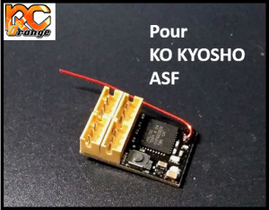 RC ORANGE XRX XR RXKF2 RECEPTEUR Compatible Kopropo et Kyosho ASF 2.4ghz mini format 1