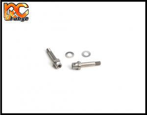 RC ORANGE PN RACING MR3080A2 Double A Arm V4 Axe de Fusee pour roulement 2mm