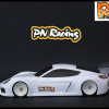 RC ORANGE PN RACING – 600814L Mini Z GT4LB 1 28 Lexan Body Kit Version light 2