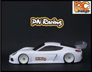 RC ORANGE PN RACING – 600814L Mini Z GT4LB 1 28 Lexan Body Kit Version light 2