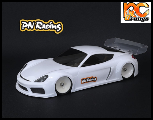 RC ORANGE PN RACING – 600814L Mini Z GT4LB 1 28 Lexan Body Kit Version light