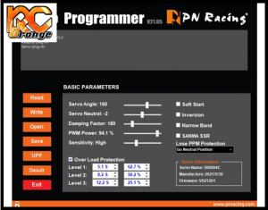 PN RACING 500804U Programmateur USB pour circuit de servo V4 1