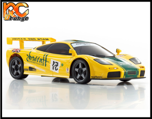 RC ORANGE KYOSHO MINI Z RWD 32333HR W MM 98 Radio KT 531P et Chassis MR03 McLaren F1 GTR No. 51 LM 1995 2