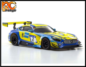 RC ORANGE KYOSHO MINI Z RWD 32338BLY W MM 98 Radio KT 531P et Chassis MR03 Mercedes AMG GT3 No.5 24H Nurburgring 2018 1