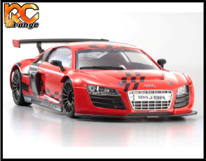 RC ORANGE KYOSHO MZP239SR Autoscale W.MM .98 Audi R8 LMS Audi Driving Experience 2010