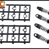 RC ORANGE KYOSHO Mini Z Buggy MBW036 Kit damortisseurs option en aluminium