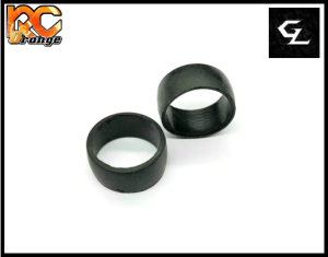 RC ORANGE GL RACING GT0002 S18 a S23 Mini Z Pneu slick avant gomme pour RCP track 1 paire