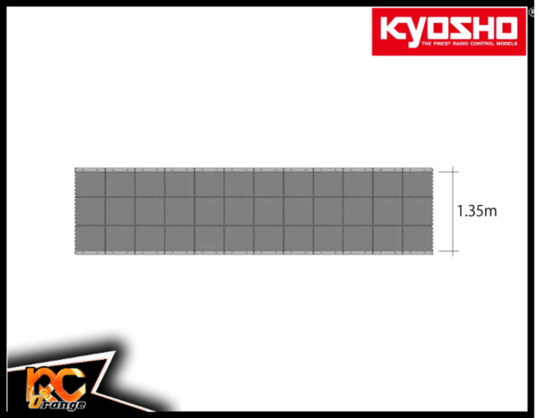 RC ORANGE KYOSHO Mini Z Grand Prix Circuit 87053 01B Kit extension dalles pleines 50cmx50cm 1