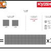 RC ORANGE KYOSHO Mini Z Grand Prix Circuit 887051 01 Kit extension 50cmx50cm