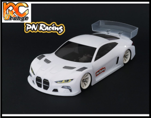 RC ORANGE PN RACING 600816L Mini Z M4GT3 128 Lexan Body Kit Version Light