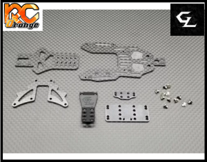 RC ORANGE GL RACING GL DRIFT OP 90106 2022 Kit de conversion chassis ajustable de 90mm a 106mm option