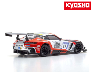 RC ORANGE KYOSHO MINI Z RWD 32338FRS W MM 98 Radio KT 531P et Chassis MR03 Mercedes AMG GT3 n°47 24h Nurburgring 2018 2
