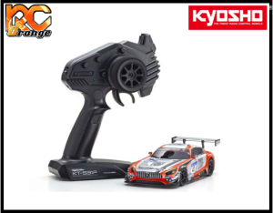 RC ORANGE KYOSHO MINI Z RWD 32338FRS W MM 98 Radio KT 531P et Chassis MR03 Mercedes AMG GT3 n°47 24h Nurburgring 2018