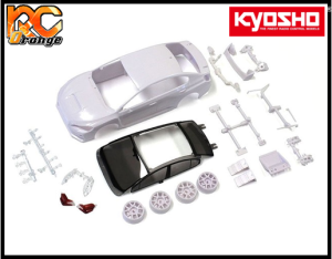 RC ORANGE KYOSHO MZN205 Carrosserie blanche a peindre avec jantes 4WD N.RM .94mm Subaru Impreza WRX Mini Z A peindre 1