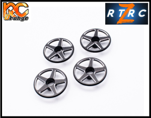 RC ORANGE RTRC – RT092 2WD Kit de roues de reglage de haute precision en aluminium