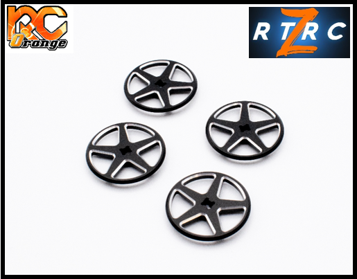 RC ORANGE RTRC – RT092 4WD Kit de roues de reglage de haute precision en aluminium
