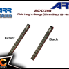 RC ORANGE RC AURORA AC 071 R Outil de mesure de la hauteur du chassis de 1.8mm a 4mm