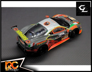 RC ORANGE GL RACING GL 488 GT3 007 W.MM .98 GL 488 GT3 body 007 n°61 Limited Edition 1