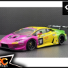 RC ORANGE GL RACING GL LBO GT3 008 W.MM .98 GL LAMBO GT3 body 008 n°11 Limited Edition
