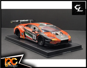 RC ORANGE GL RACING GL LBO GT3 010 W.MM .98 GL LAMBO GT3 body 010 n°33 Orange Limited Edition