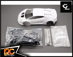 RC ORANGE GL RACING GL LBO GT3 K01 W.MM .98 GL LAMBO GT3 a peindre