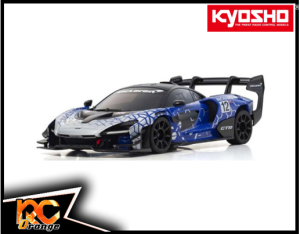 RC ORANGE KYOSHO MZP243BL Autoscale W.MM .98 McLaren Senna GTR Blue