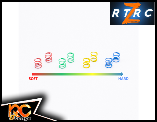 RC ORANGE RTRC – RT068V1.2 – Option RTA Kit ressorts avant RTA V1.2 1