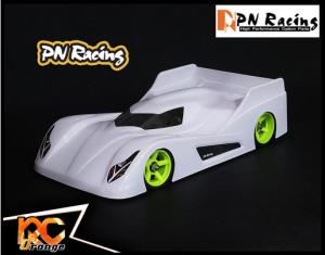 RC ORANGE PN RACING 600819 Carosserie Pan Car AMR2 Lexan seul