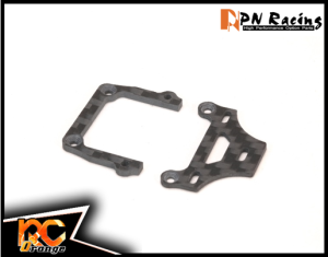 RC ORANGE PN RACING 900300B Support de servo en carbone pour chassis PNR3.0