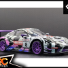RC ORANGE GL RACING GL 911 GT3 001 W.MM .98 GL 911 GT3 body 001 n°8 Limited Edition Violet