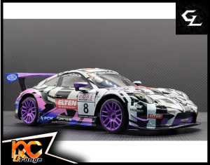 RC ORANGE GL RACING GL 911 GT3 001 W.MM .98 GL 911 GT3 body 001 n°8 Limited Edition Violet