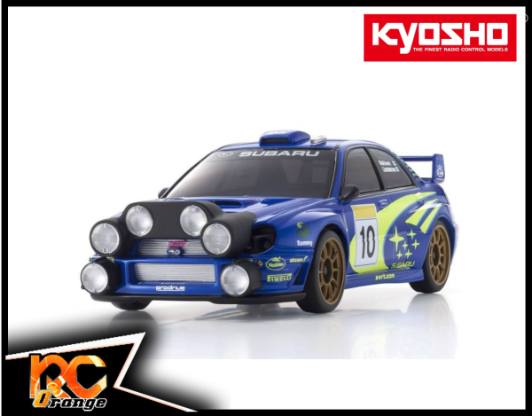 RC ORANGE KYOSHO MINI Z AWD 32617WR MA 020 N 90 Drift Radio KT 531P et Chassis MA020 Subaru Impreza WRC 2002 1