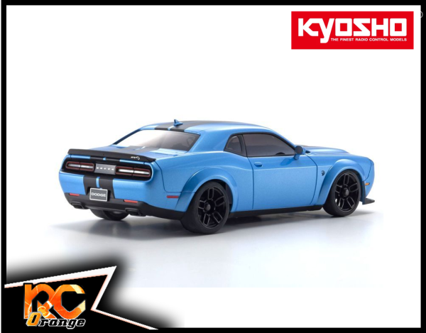 RC ORANGE KYOSHO MINI Z AWD 32621BL MA 020 W 98 Drift Radio KT 531P et Chassis MA020 Challenger SRT Hellcat Redeye B5 Blue 1
