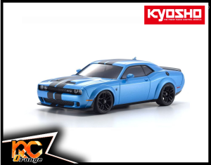 RC ORANGE KYOSHO MINI Z AWD 32621BL MA 020 W 98 Drift Radio KT 531P et Chassis MA020 Challenger SRT Hellcat Redeye B5 Blue 2