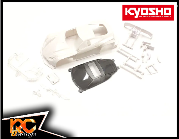 RC ORANGE KYOSHO MZN130 Carrosserie Mini Z blanche a peindre W MM 98mm Honda HSV 010