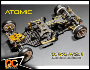 RC ORANGE ATOMIC DRZV2.1 LE KIT Chassis DRZ V2.1 Edition Limitee Black sans electronique