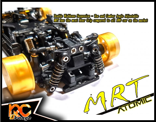 RC ORANGE ATOMIC MRTP KIT Chassis MRT PRO 2WD sans electronique01