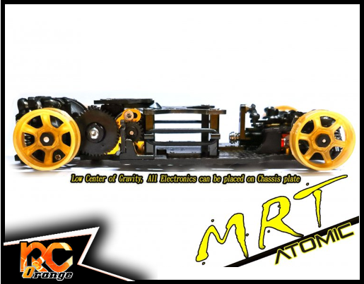 RC ORANGE ATOMIC MRTP KIT Chassis MRT PRO 2WD sans electronique06