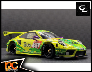 RC ORANGE GL RACING GL 911 GT3 002 W.MM .98 GL 911 GT3 body 002 n°911 Limited Edition