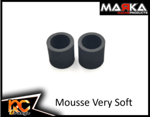 RC ORANGE MARKA MZR FM1VS2 Pneu mousse arriere gomme Very Soft 1 paire