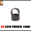 RC ORANGE PN RACING Pneu avant gomme 11mm low profil KS Compound pour RCP Track 1 paire