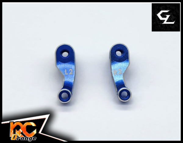 RC ORANGE GL RACING GTR GL GTR OP 009 2 OPTION Fusee aluminium 2° PRECOMMANDE