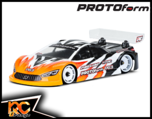 RC ORANGE PROTOFORM 1590 15 98MM WB P63 Carrosserie lexan version legere pour Mini Z et autre chassis 1 28