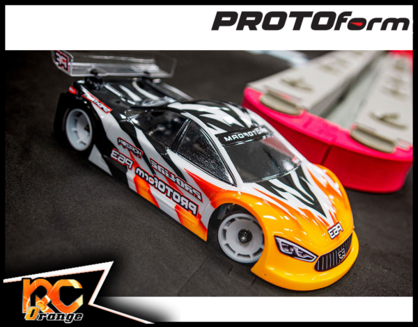 RC ORANGE PROTOFORM 1590 15 98MM WB P63 Carrosserie lexan version legere pour Mini Z et autre chassis 1 28 4