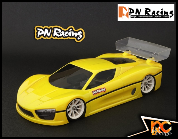 RC ORANGE PN RACING 600817 Mini Z Concept C9 1 28 Lexan Body Kit 1