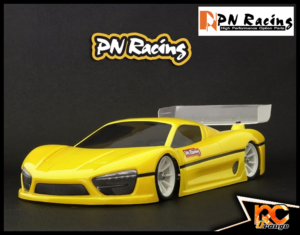 RC ORANGE PN RACING 600817 Mini Z Concept C9 1 28 Lexan Body Kit